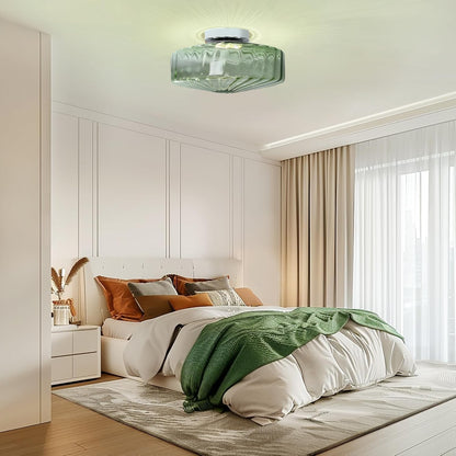 Remy Vintage Water Ripple Ceiling Lamp