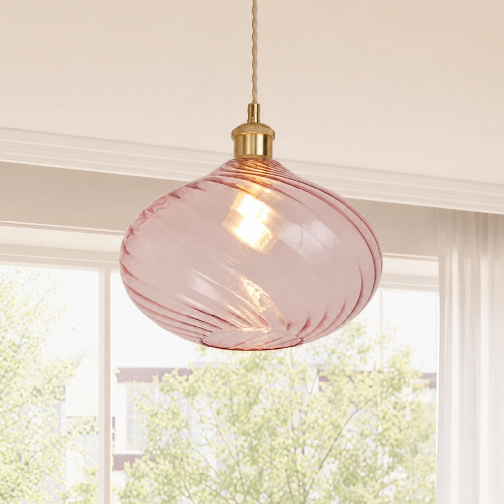 Lunaris Modern Globe Glass Pendant Light