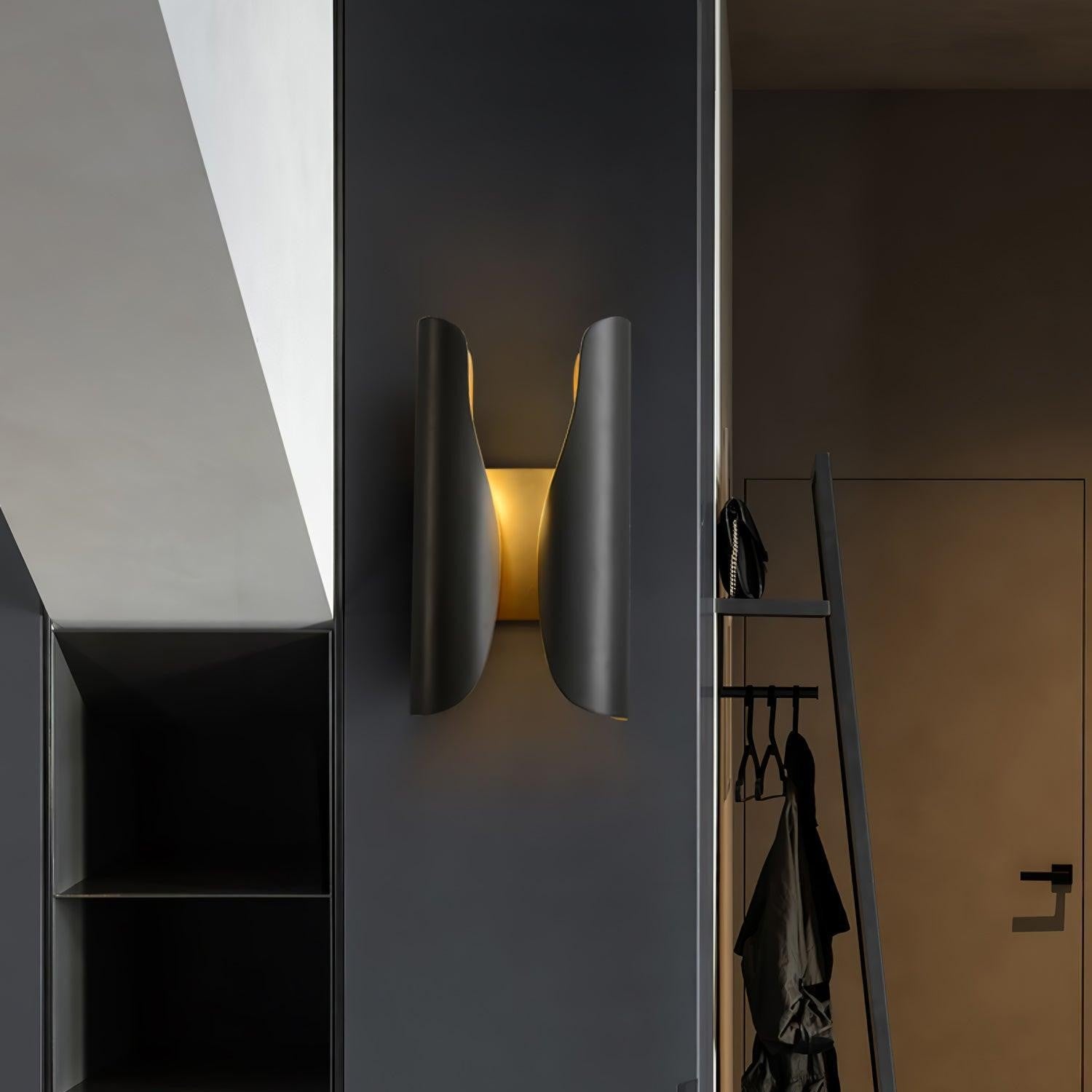 Thoven Modern H-Shaped Metal Wall Sconce
