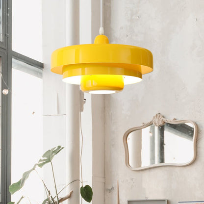 Modern Scandinavian Multi‑Layer Colorful Pendant Light