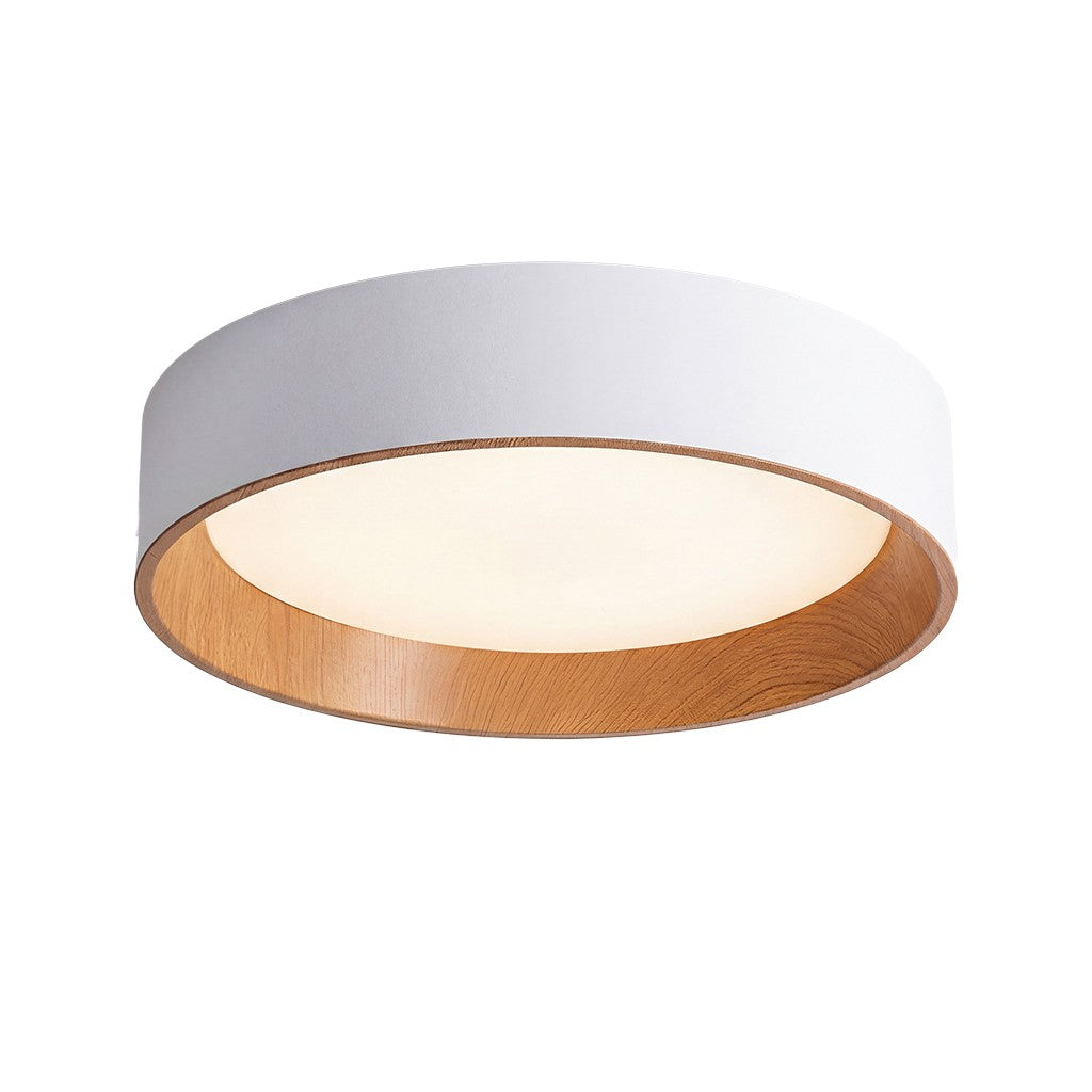 Zenith Nordic ‎Minimalist Metal Round Semi Flush Mount Ceiling Light