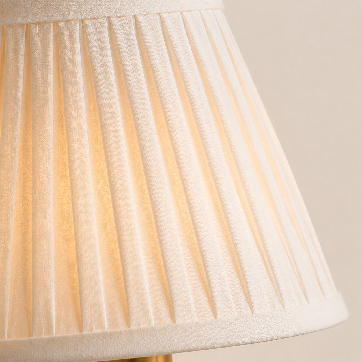 Ashby Vintage Linen Shade Wall Light