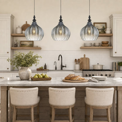 Nyxara Mid-Century Mini Glass Pendant light