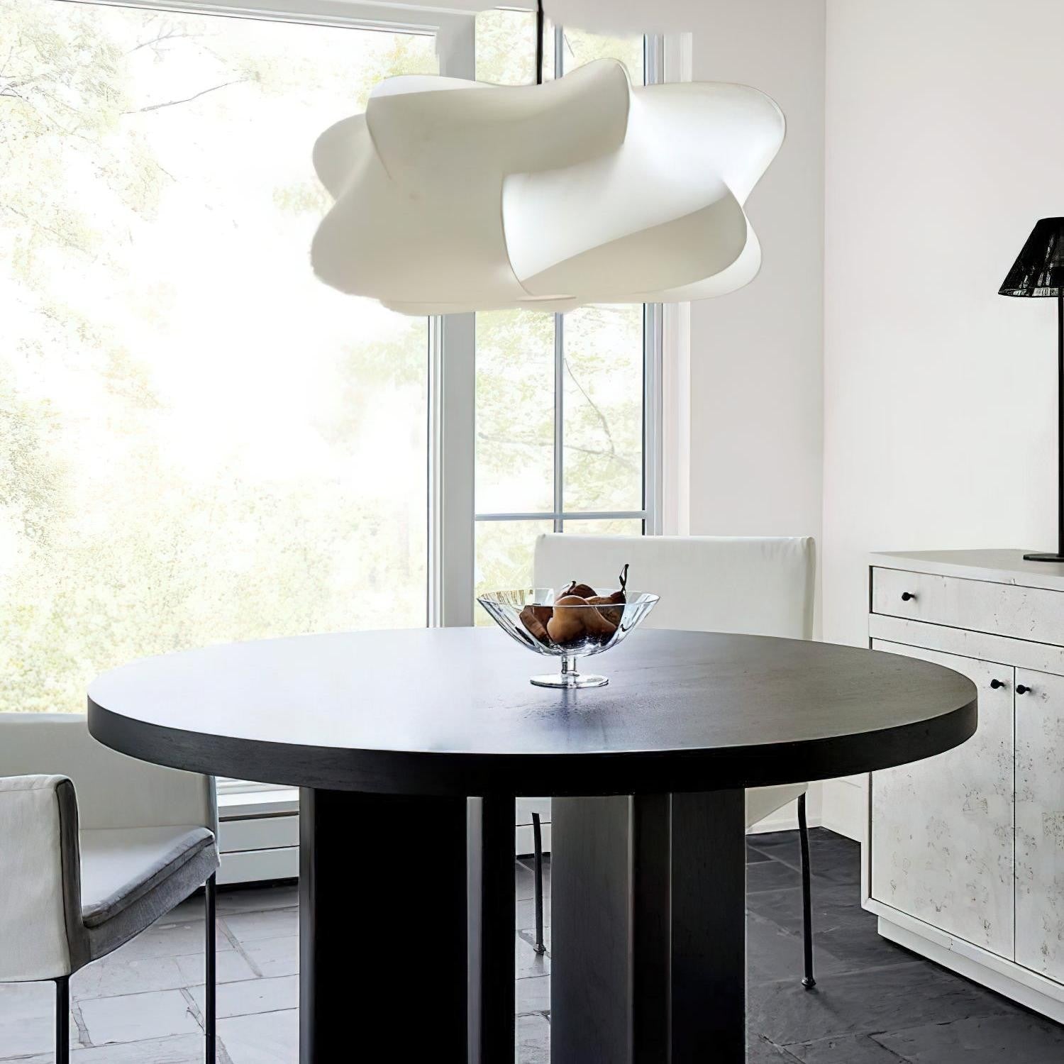 Orin Modern White Silk Cloud Pendant Light