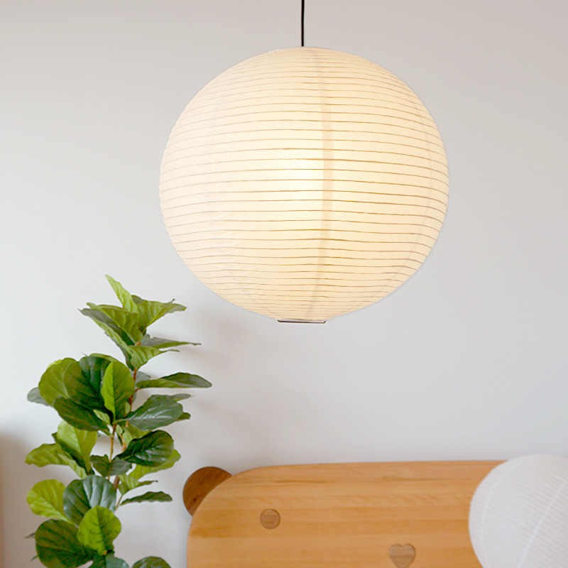Gianna Japanese Paper Lantern Pendant Light