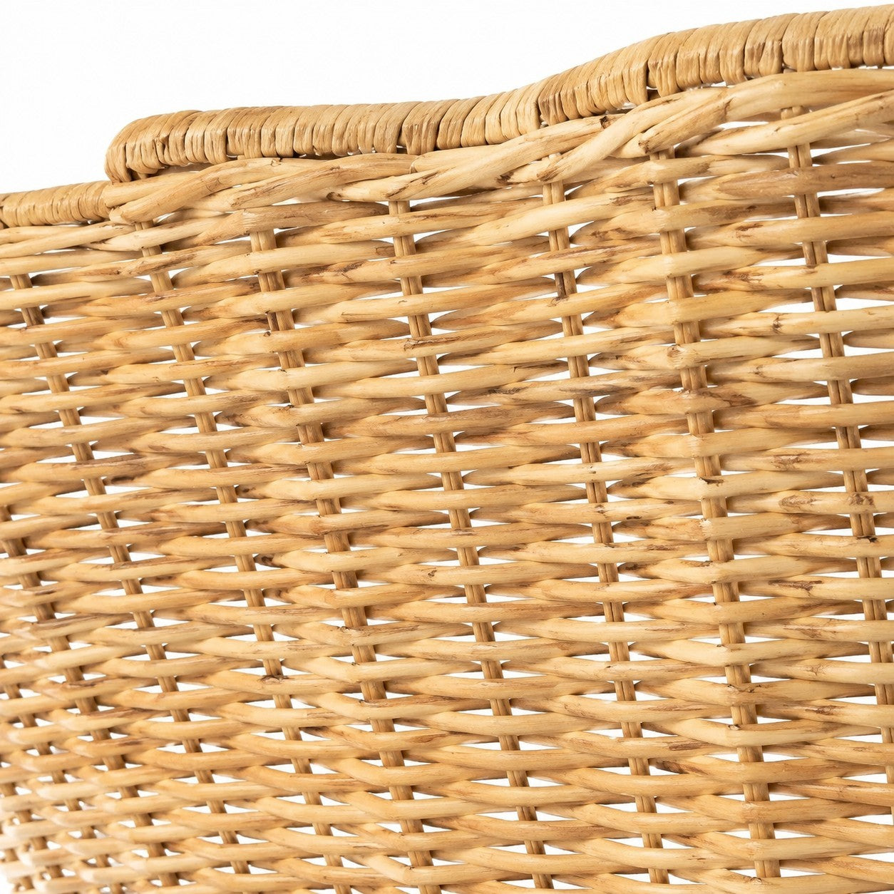 Daxter Bohemian Woven Rattan Scalloped Pendant Light