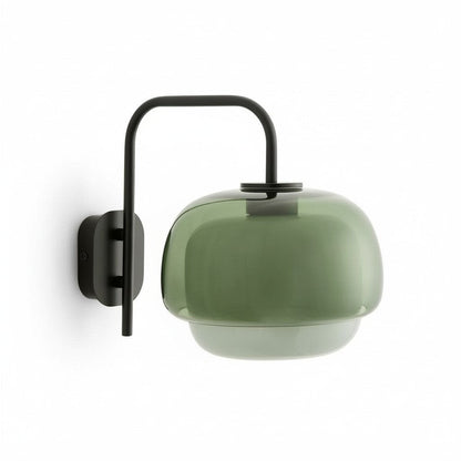 Jovynth Nordic Colorful Double-Layered Glass Wall Sconce
