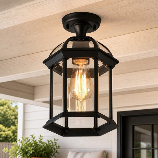 Percy Farmhouse Outdoor Patio Ceiling Light