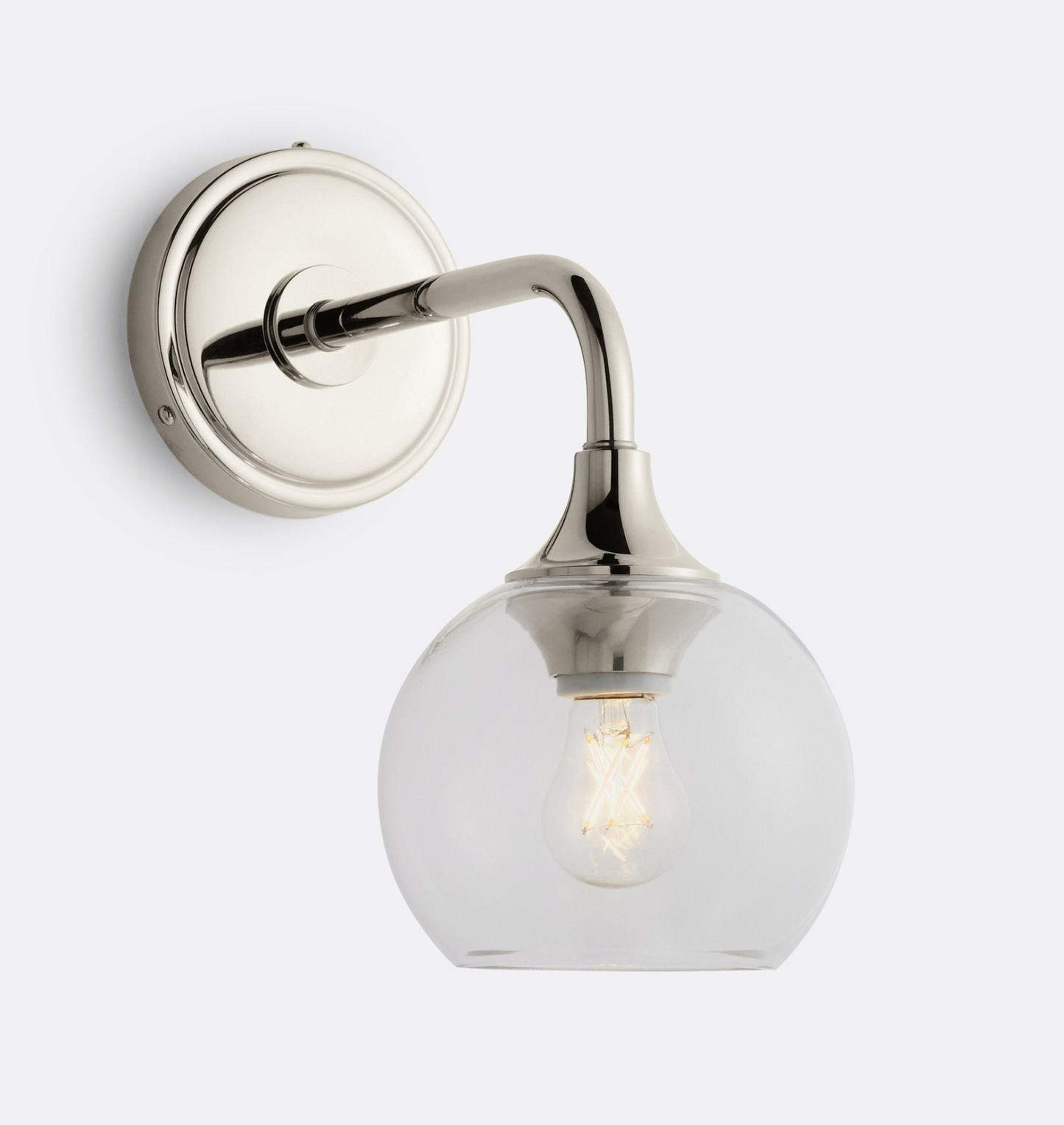 Musara Minimalist Glass Shade Wall Light