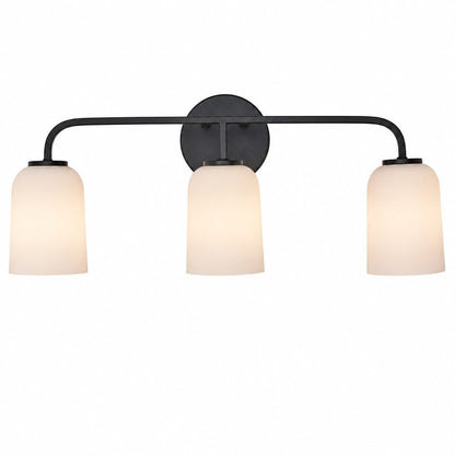 Bransen Modern Milk Glass 2/3-Light Vanity Wall Sconce