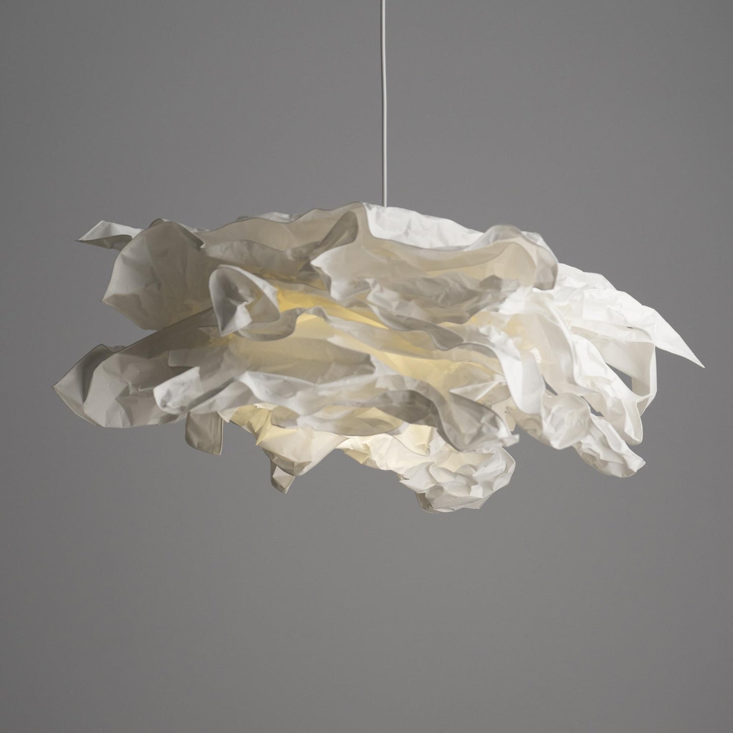 Carrow White Cloud Paper Pendant Lamp