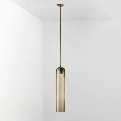 Kimaya Benedict Tube Glass Pendant Lamp