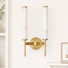 Ozora Candle Alabaster Sconce