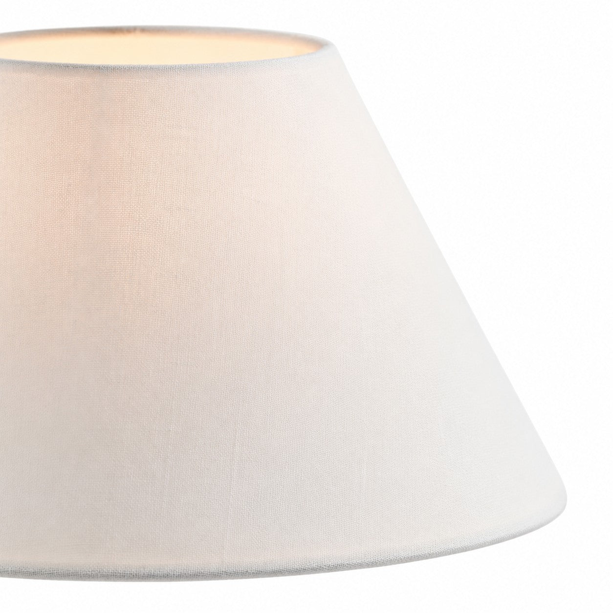 Wren Retro White Fabric Swan Neck Sconce