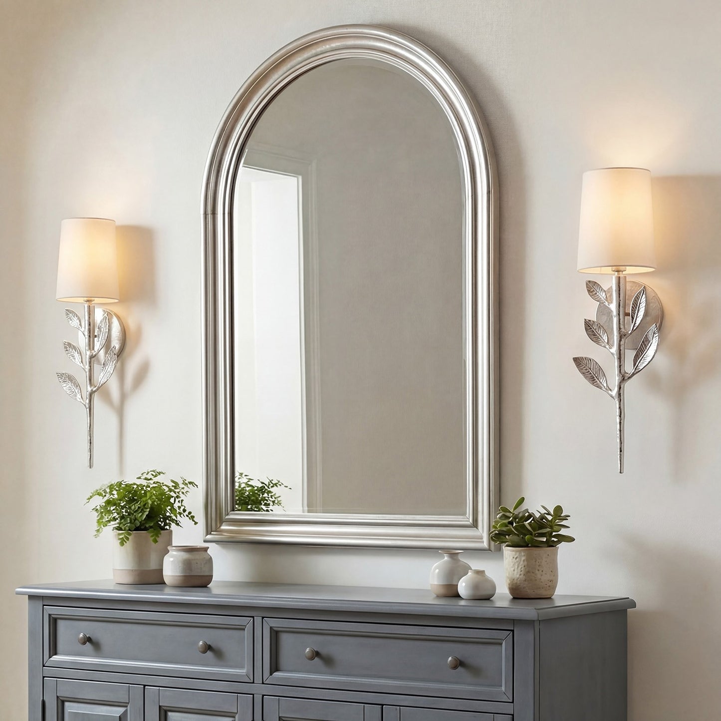 Hemma Retro Leaves And Branch Sconce