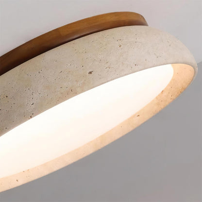 Nox Scandinavian Travertine Ceiling Light