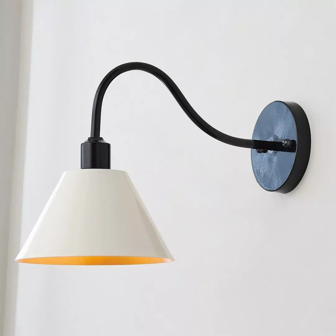 Ferm Minimalist Industrial Tapered Sconce