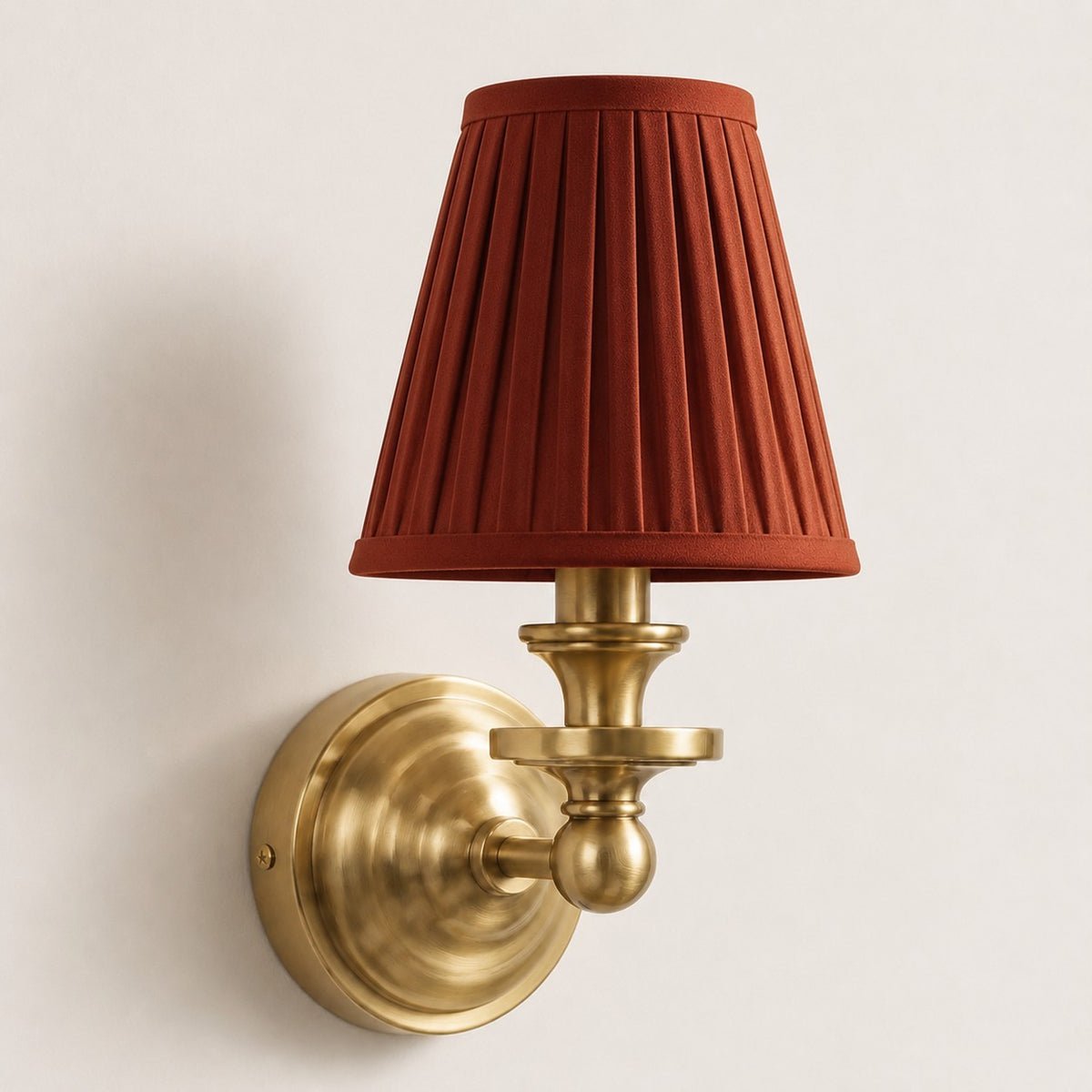 Corbin Vintage Color Fabric Wall Sconce