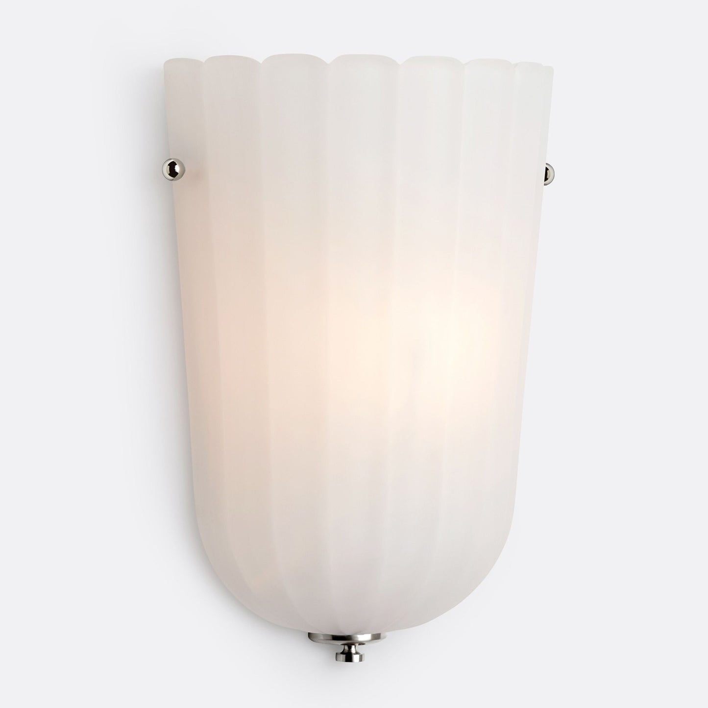 Zephyrine Decorative Antique Brass Flower Milky White Glass Wall Sconce