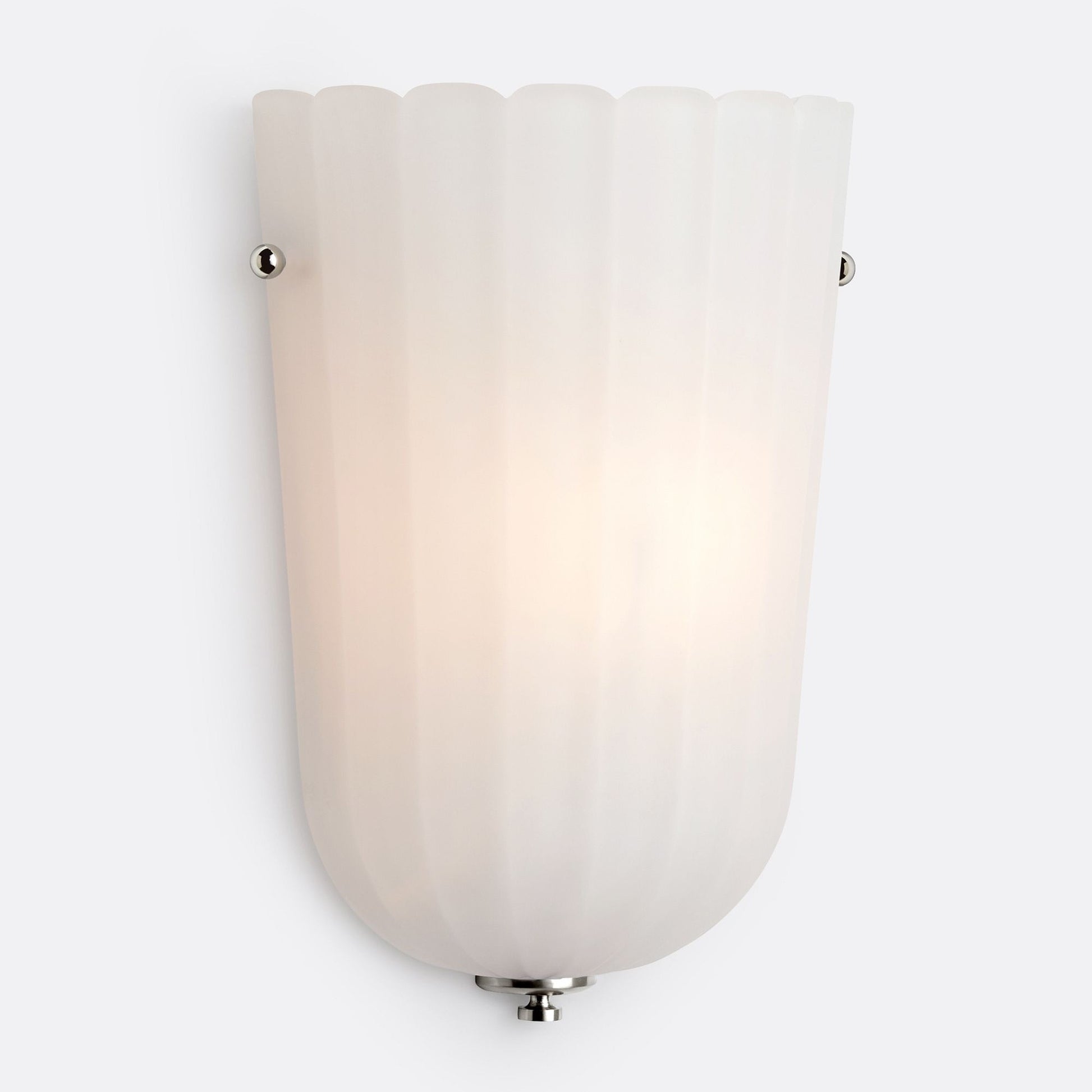 Zephyrine Decorative Antique Brass Flower Milky White Glass Wall Sconce