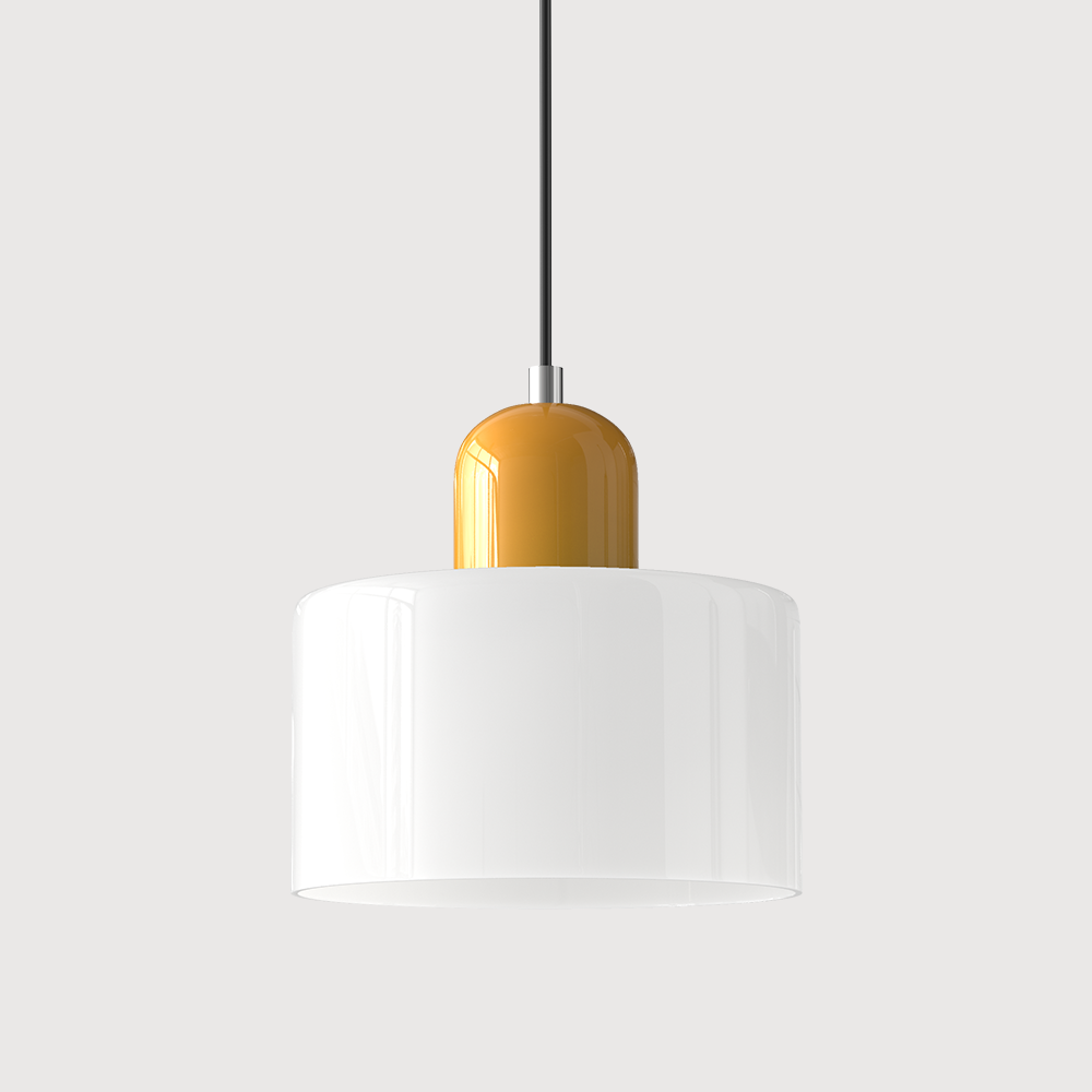 Colorful Creative Small Fresh Glass Shade Pendant Light