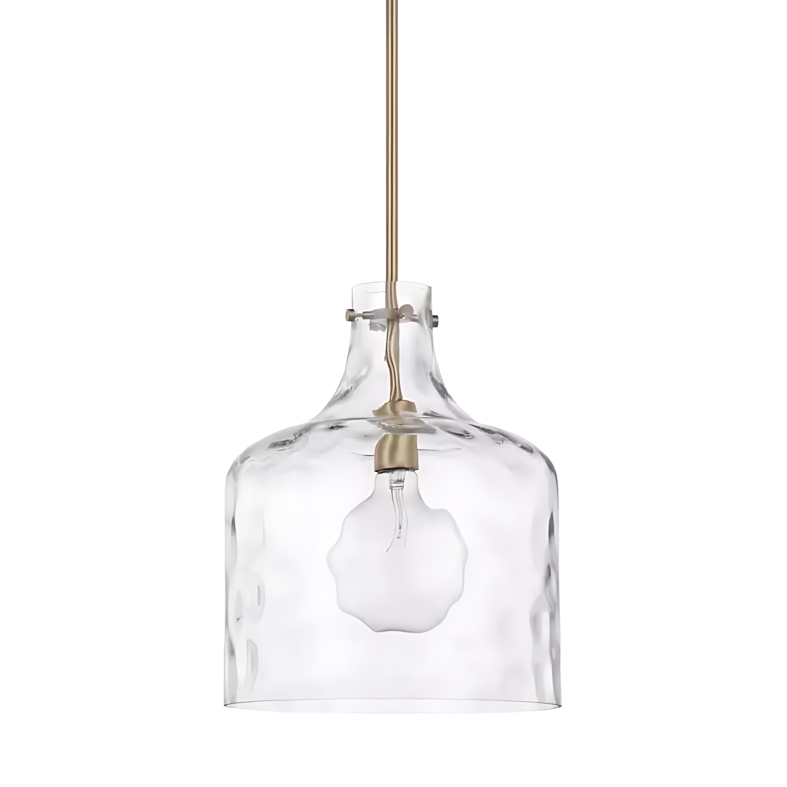 Tydon Minimalist Water Ripple Glass Pendant Light