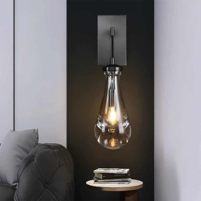 Ozonoa Raindrop Modern Solid Brass Wall Sconce