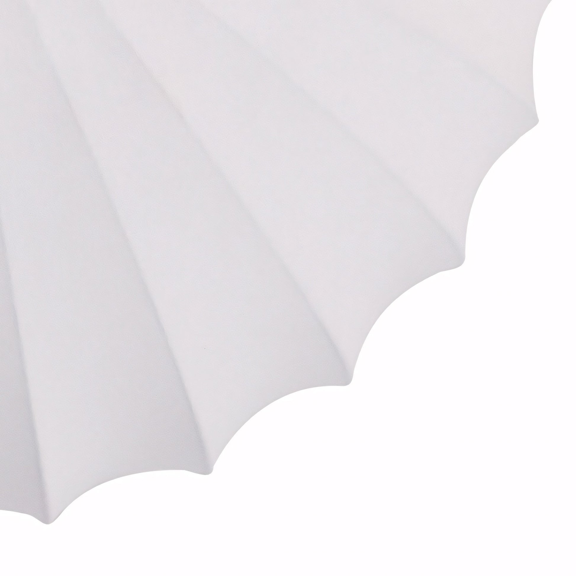 Savionne White Silk Seashell Flush Mount Light