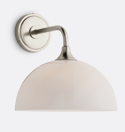 Musara Minimalist Glass Shade Wall Light