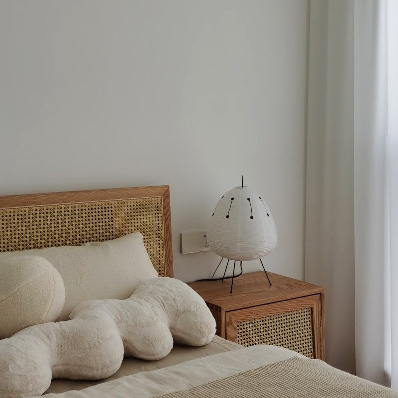 Nicolas Japanese Style Paper Lantern Table Lamp