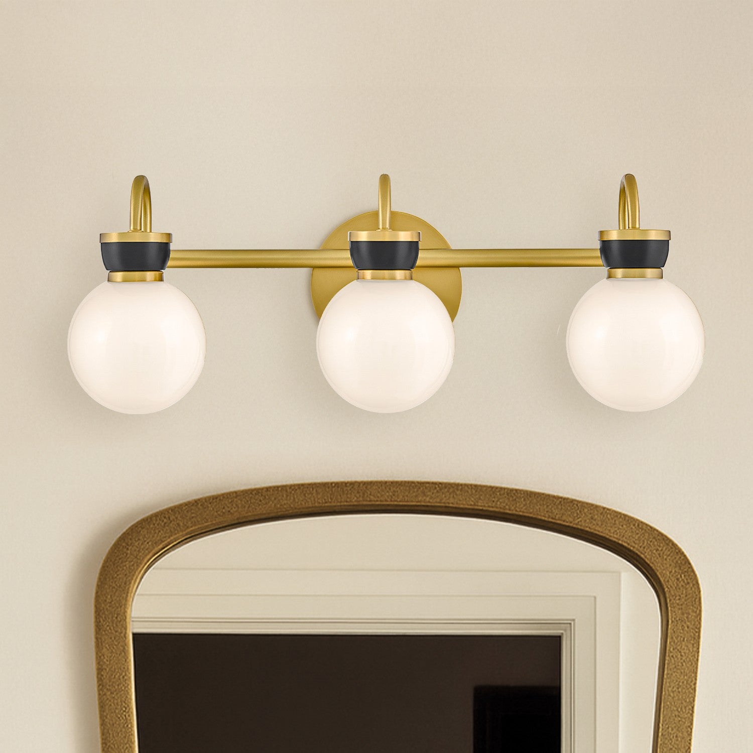Theodore Vintage Opal Glass Wall Sconce