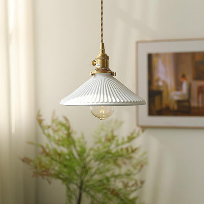 Elena Sjöborre Art Deco Stripe Pendant Light