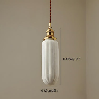 Elena Sjöborre Art Deco Stripe Pendant Light