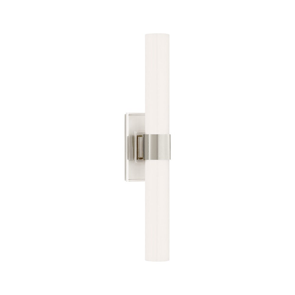Zinnia Glass Tube Double Wall Mounted Light