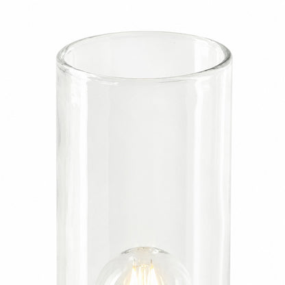 Zeylen Frances Water Ripple Glass Double Tube Sconce