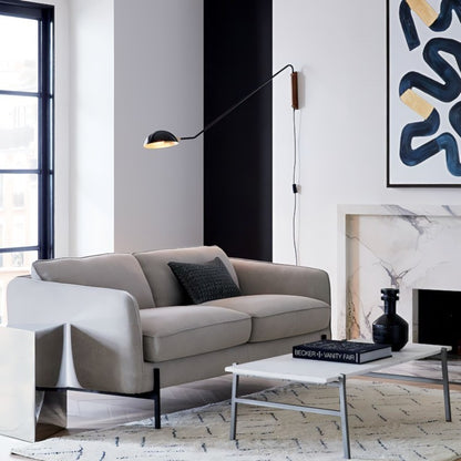 Praika Minimalist Swing Dome Wall Light