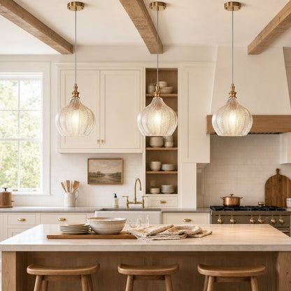 Nyxara Mid-Century Mini Glass Pendant light
