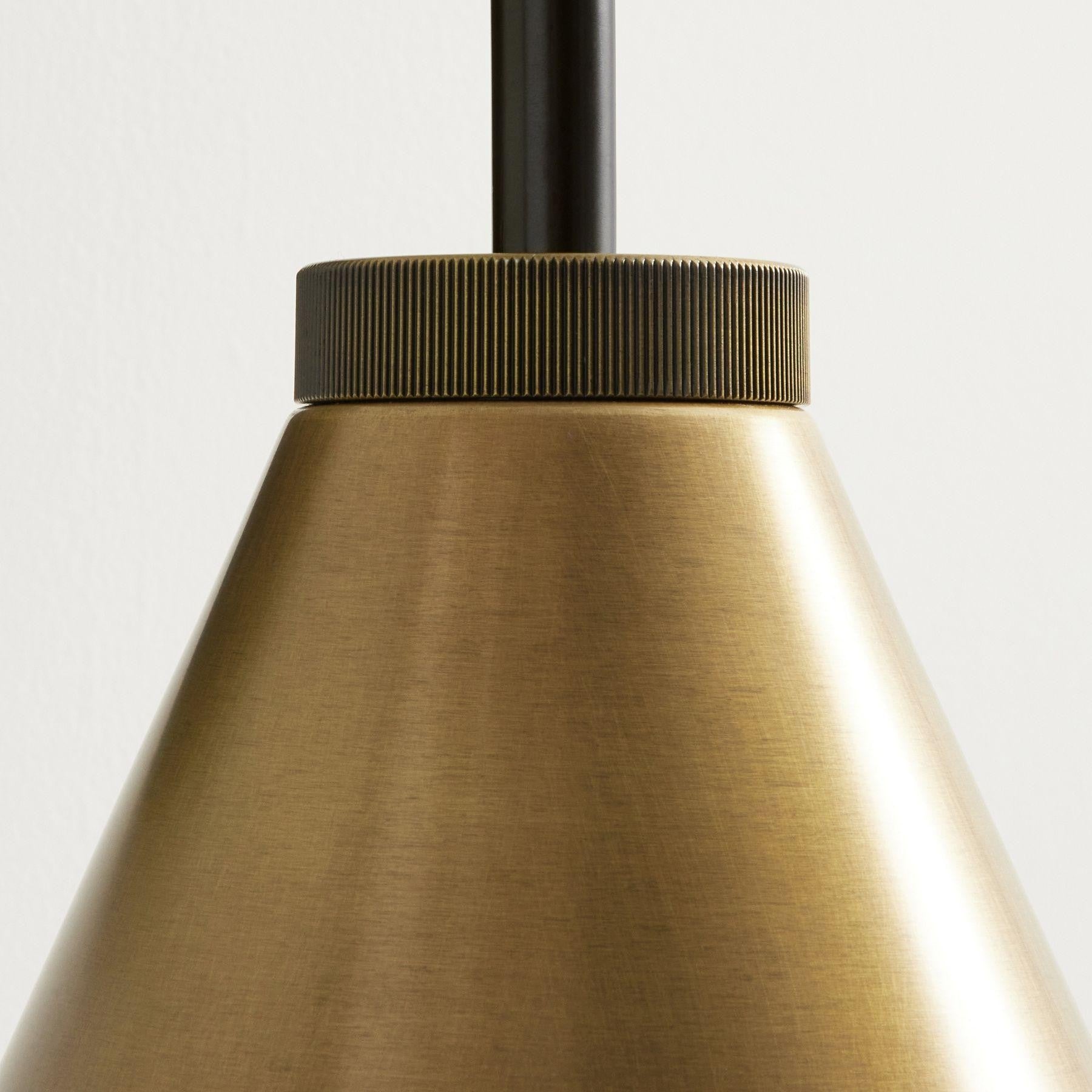 Kaelen Retro Cooper Cone Sconce Light