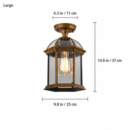 Percy Farmhouse Outdoor Patio Ceiling Light