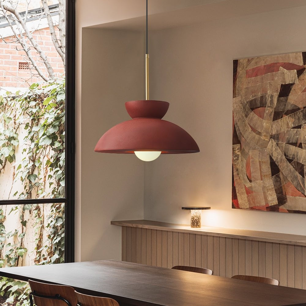 Iyla Scandinavian Minimalist Resin Pendant Light