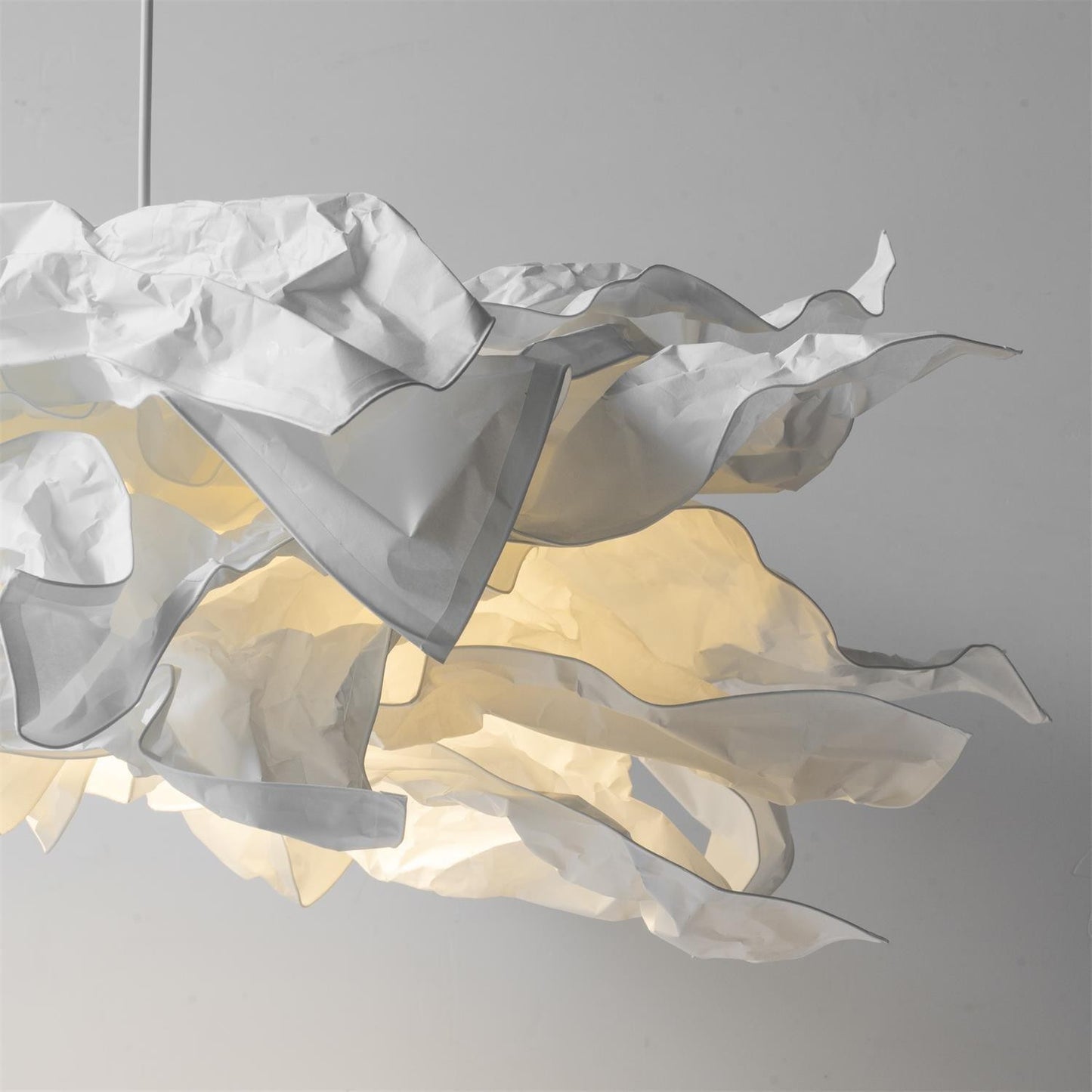 Carrow White Cloud Paper Pendant Lamp