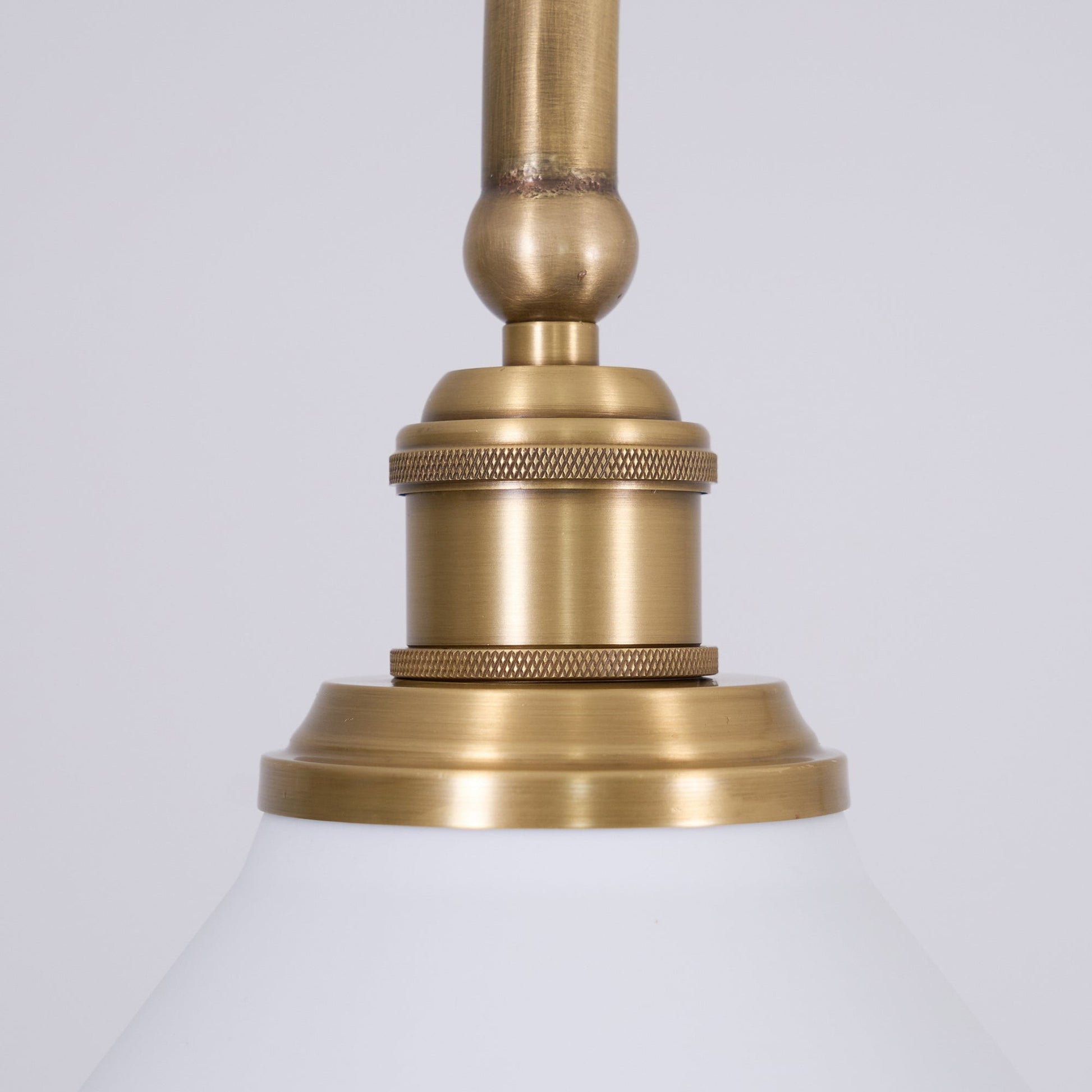Foxx Retro Metal Conical Ceramic Pendant Light