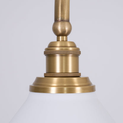 Foxx Retro Metal Conical Ceramic Pendant Light