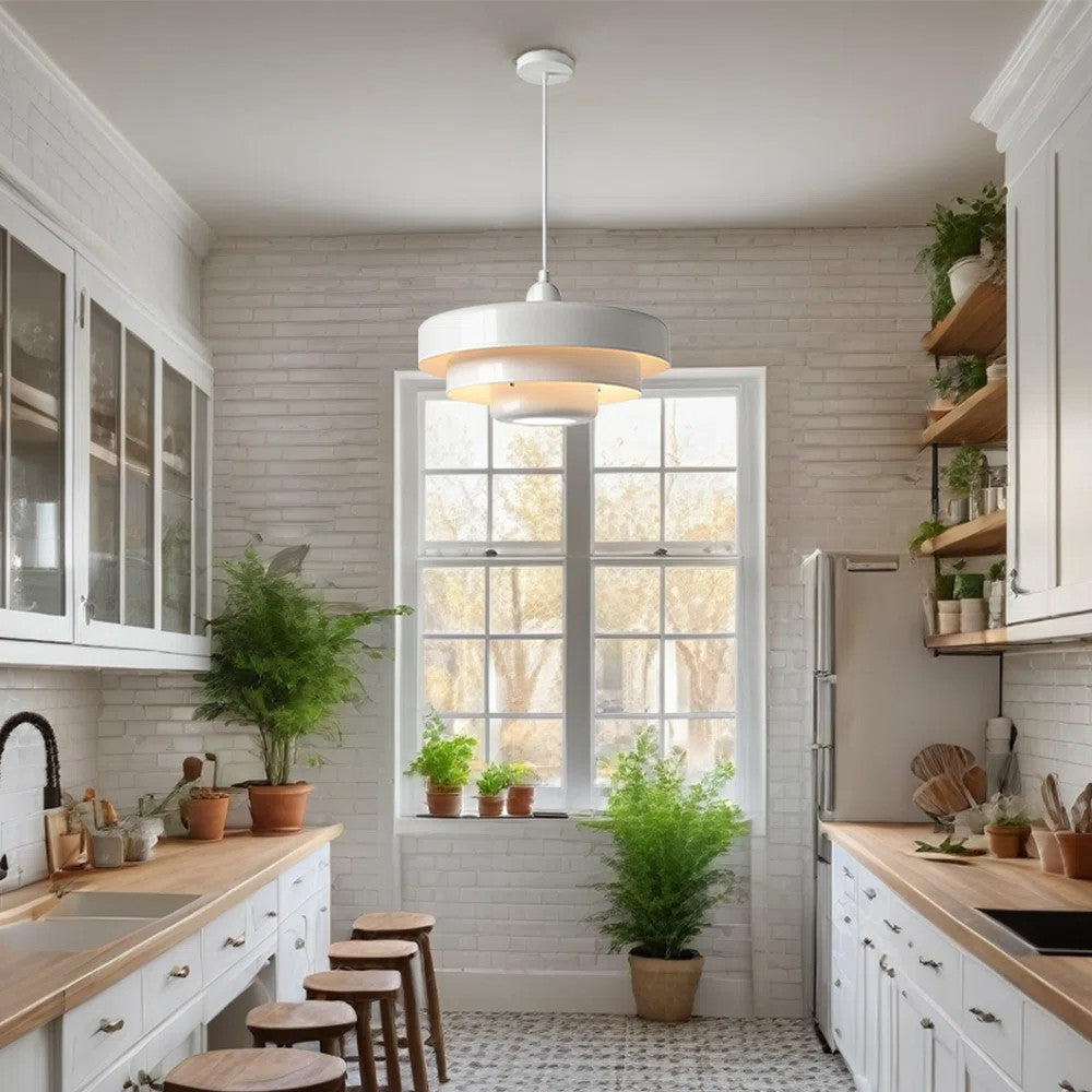 Modern Scandinavian Multi‑Layer Colorful Pendant Light