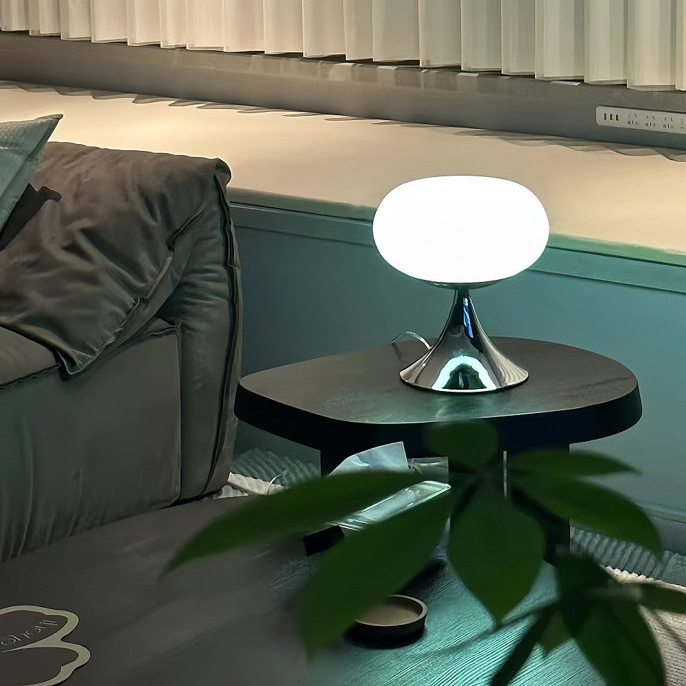 Orilix Colorful Apple Bauhaus Glass Table Lamp