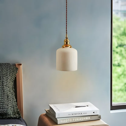 Elena Sjöborre Art Deco Stripe Pendant Light