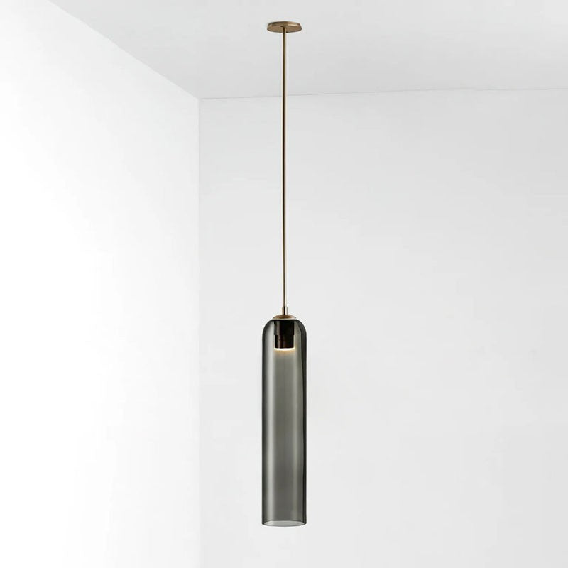 Kimaya Benedict Tube Glass Pendant Lamp