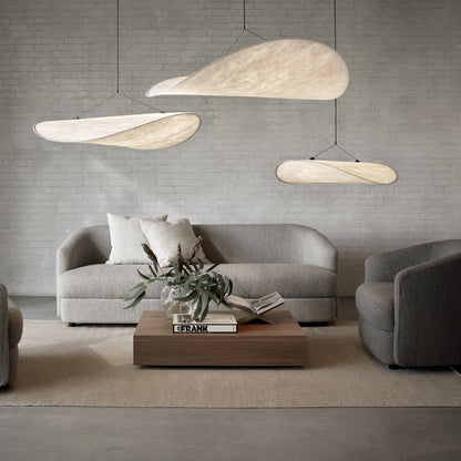 Hawkes Scandinavian Style Minimalist Fabric Pendant Light