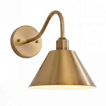 Ferm Minimalist Industrial Tapered Sconce