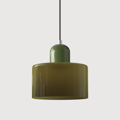 Colorful Creative Small Fresh Glass Shade Pendant Light